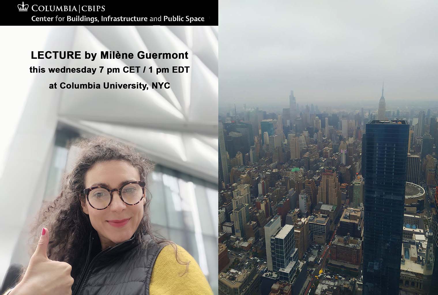 Lecture at Columbia University